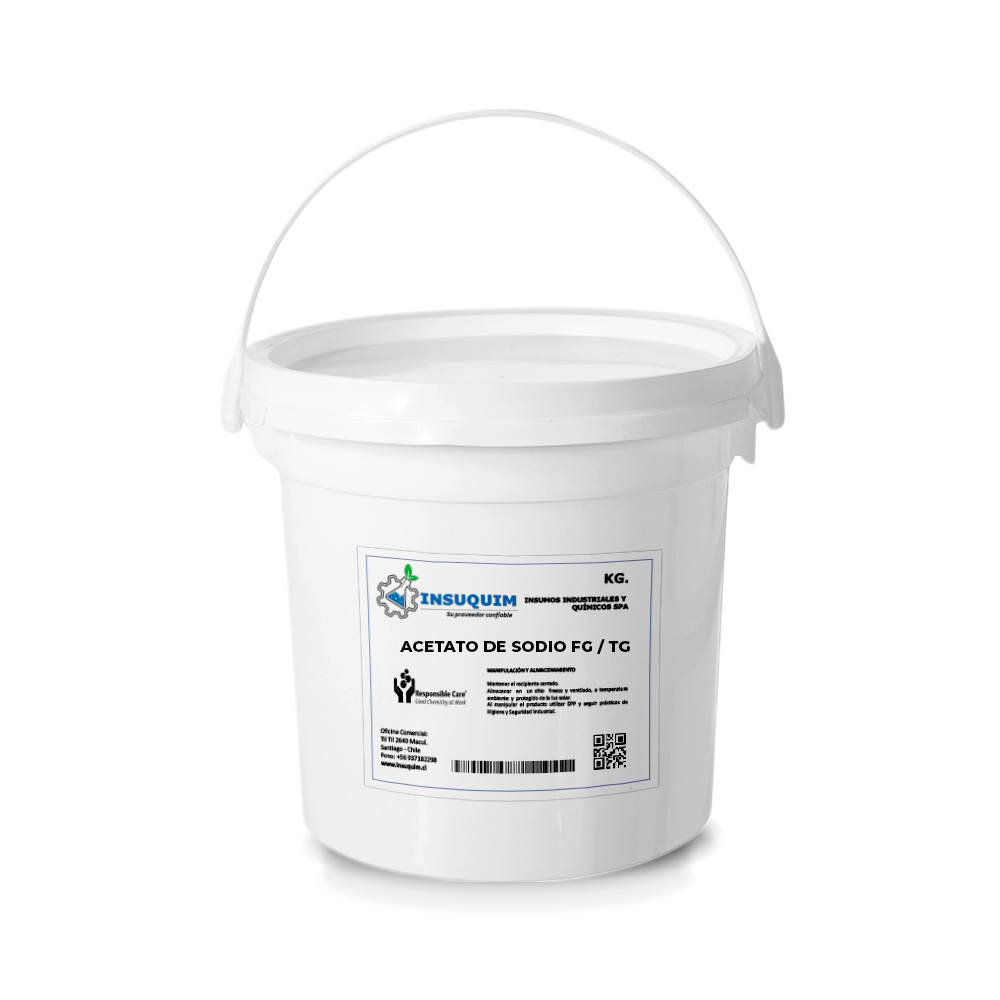 ACETATO DE SODIO FG : TG